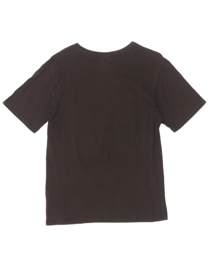 Zara Herre Grafisk T-Shirt Top Lille Sort