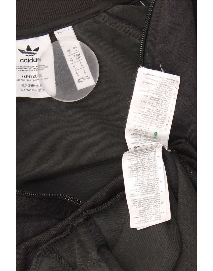 Adidas Træningsdragt til mænd, topjakke, lille sort polyester