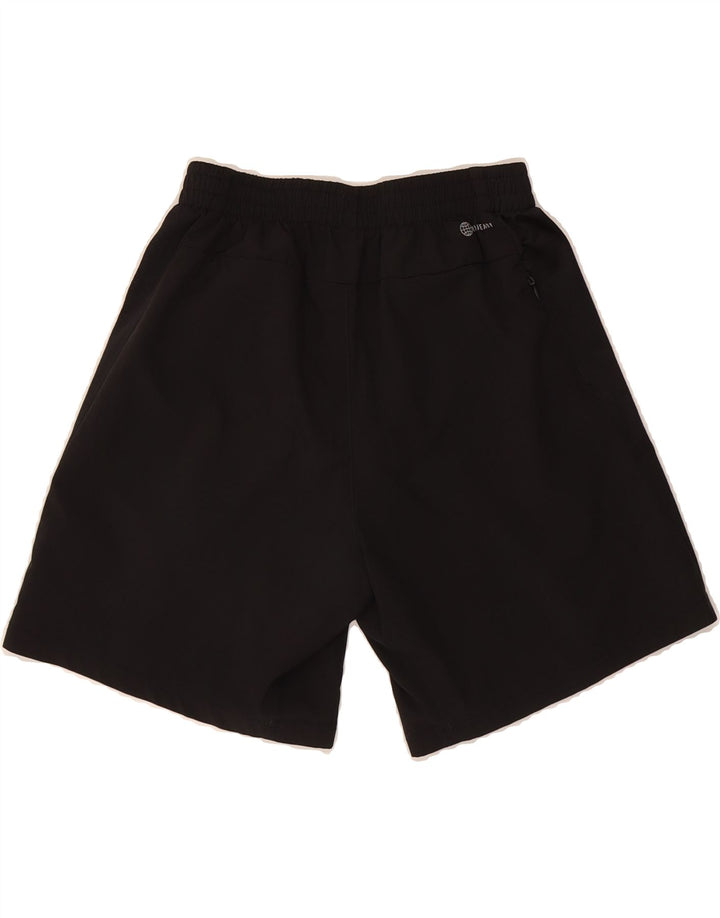 ADIDAS Boys Sport Shorts 6-7 Years Small  Black Polyester Vintage Adidas and Second-Hand Adidas from Messina Hembry 