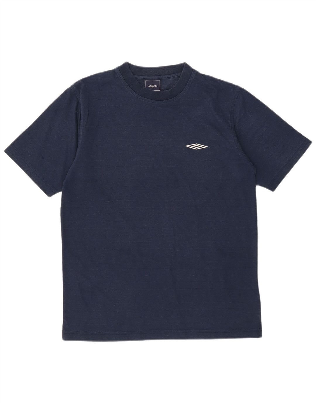 Umbro Herre T-Shirt Top Medium Marineblå Polyester