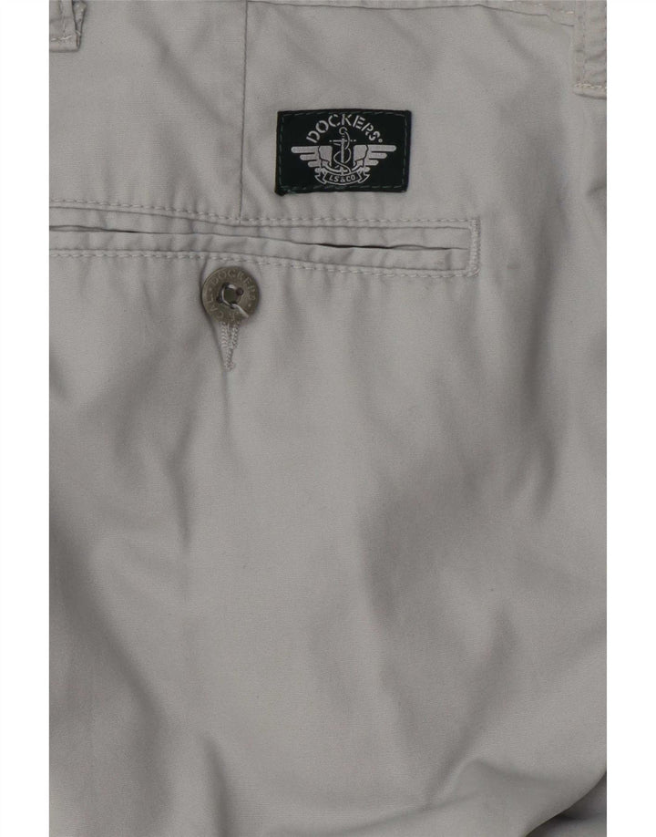 Dockers Herre Pegged Chino Bukser W42 L29 Grå