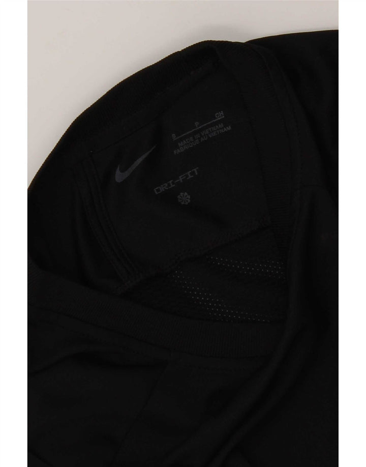 Nike Herre Dri Fit T-Shirt Top Lille Sort