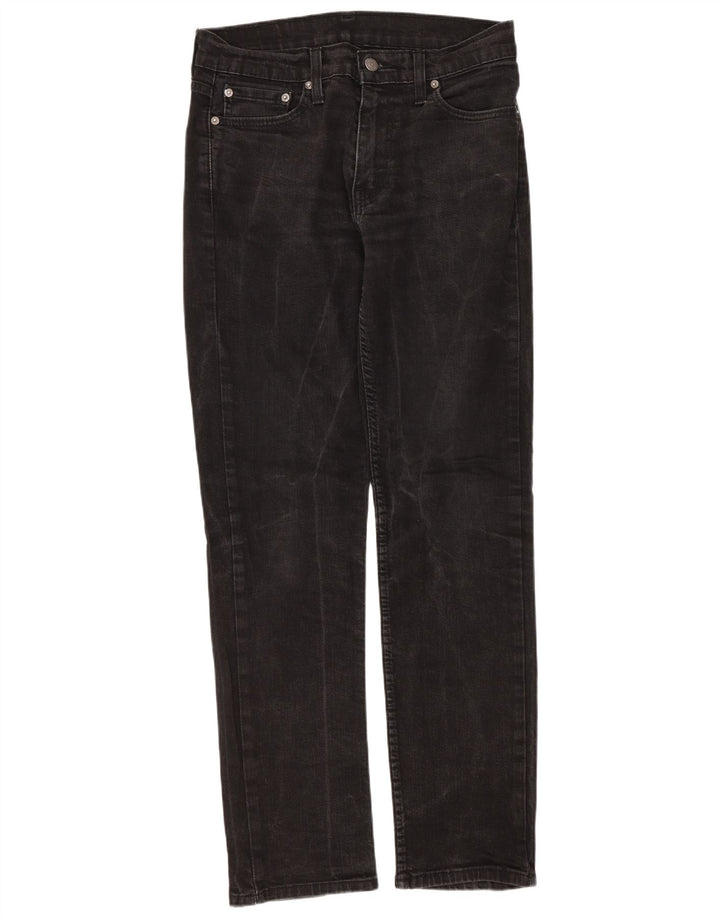 Levi's Herre 511 Slim Jeans W30 L32 Sort Bomuld