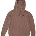 Nike Dame Hættetrøje UK 14 Medium Brun Bomuld
