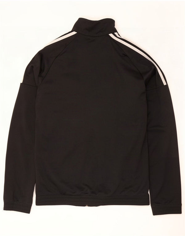 Adidas Træningsdragt til mænd Topjakke UK 38/40 Medium Sort Polyester