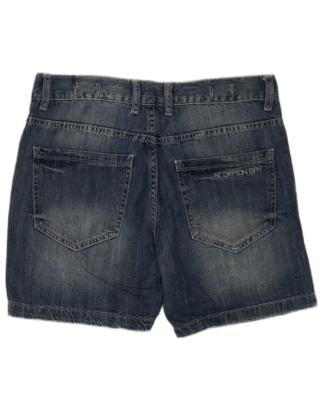 Scorpion Bay Herre denimshorts W30 Medium Blue Bomuld