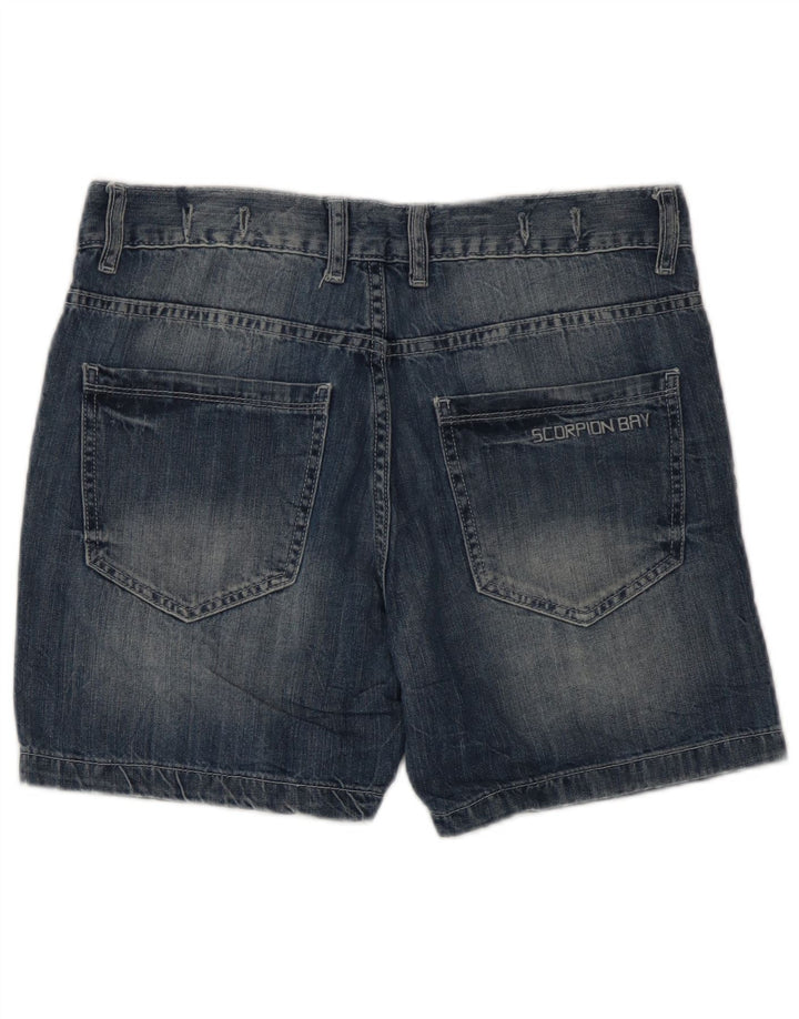 Scorpion Bay Herre denimshorts W30 Medium Blue Bomuld