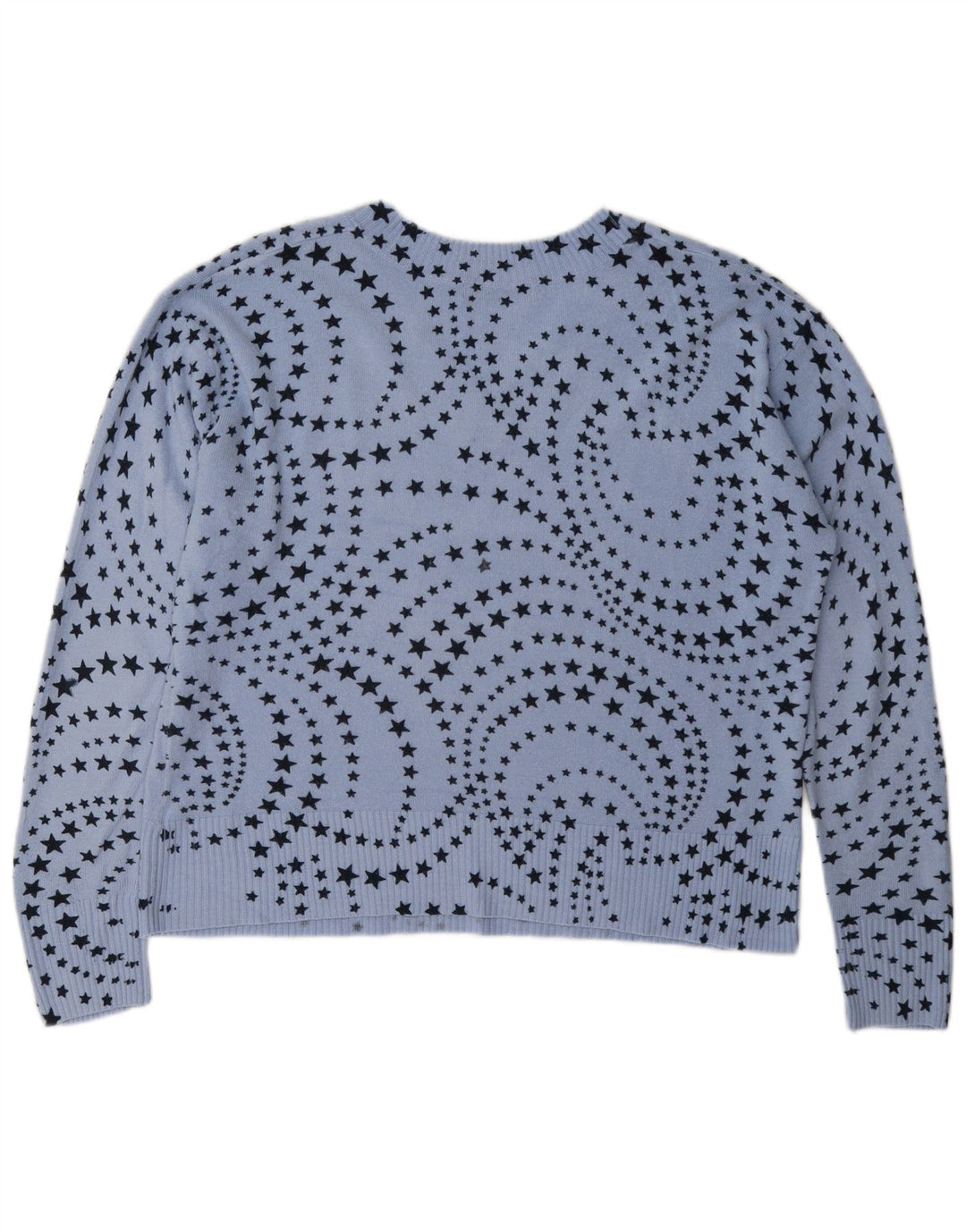Marks & Spencer Dame V-hals sweater UK 16 Large Blue