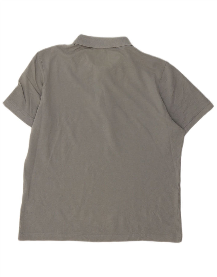 DACK'S Poloshirt til mænd mellemgrå bomuld