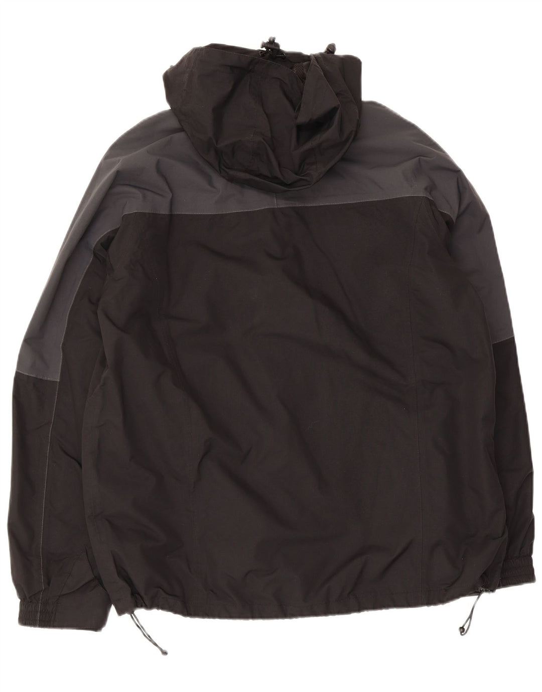 Mountain Warehouse Herre Windbreaker Jacket UK 36 Small Black Colourblock
