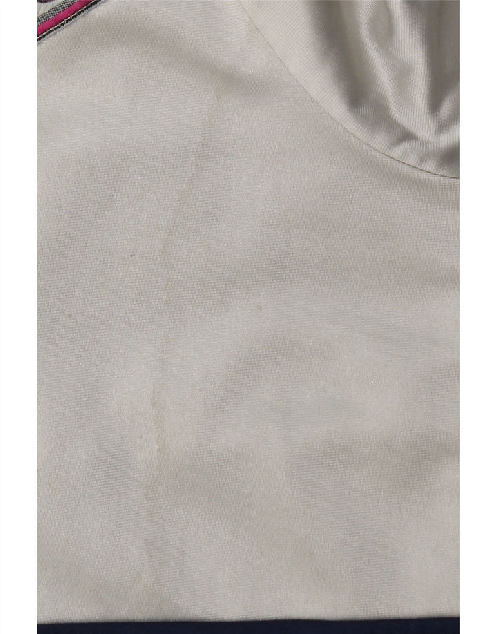 Asics Herre grafisk træningsdragt Topjakke Medium Navy Blue Colourblock