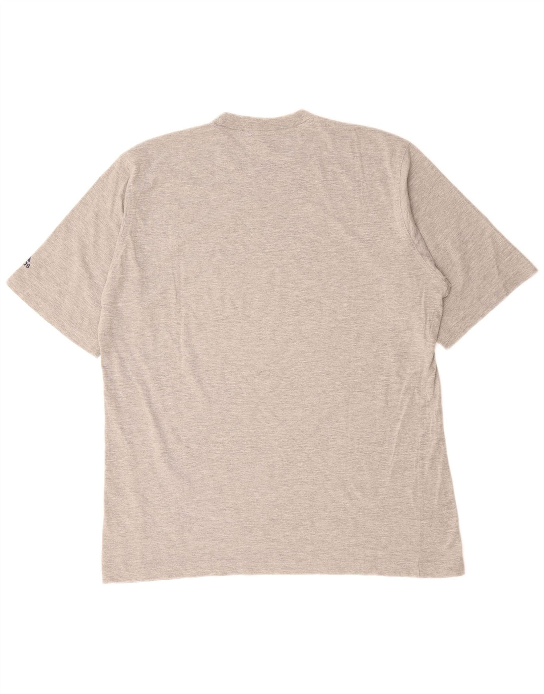 ADIDAS Herre T-Shirt Top UK 44/46 XL Grå Bomuld
