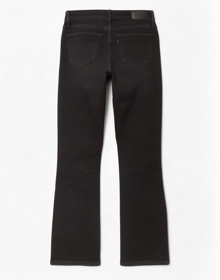 Levi's Dame 715 Bootcut Jeans W26 L30 Sort