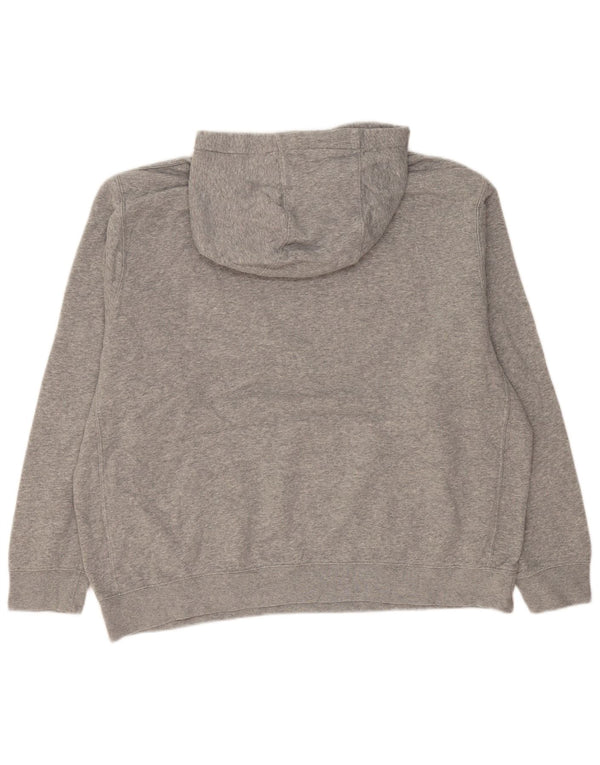 Nike Dame Stony Brook Graphic Oversized Hoodie Jumper UK 18 XL Grå