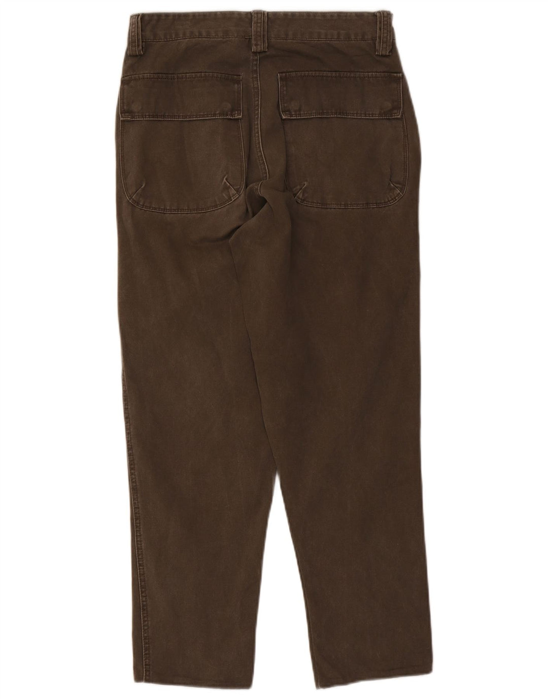 Bromfield Herre Straight Cargo Bukser IT 48 Medium W30 L27 Brun Bomuld