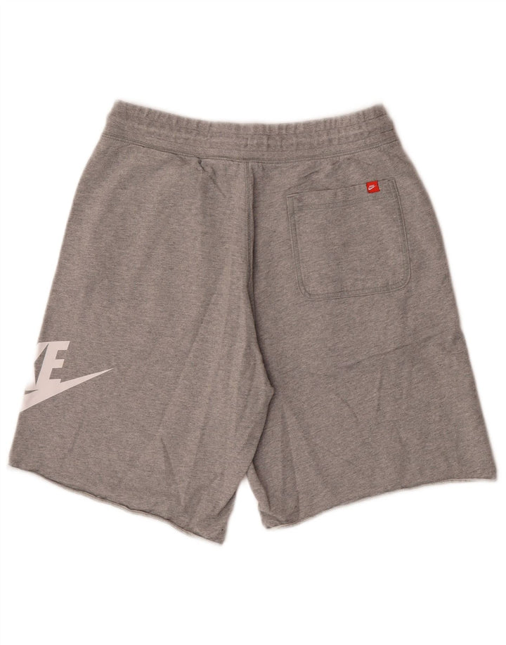 Nike grafiske sportsshorts til mænd, store grå bomuld