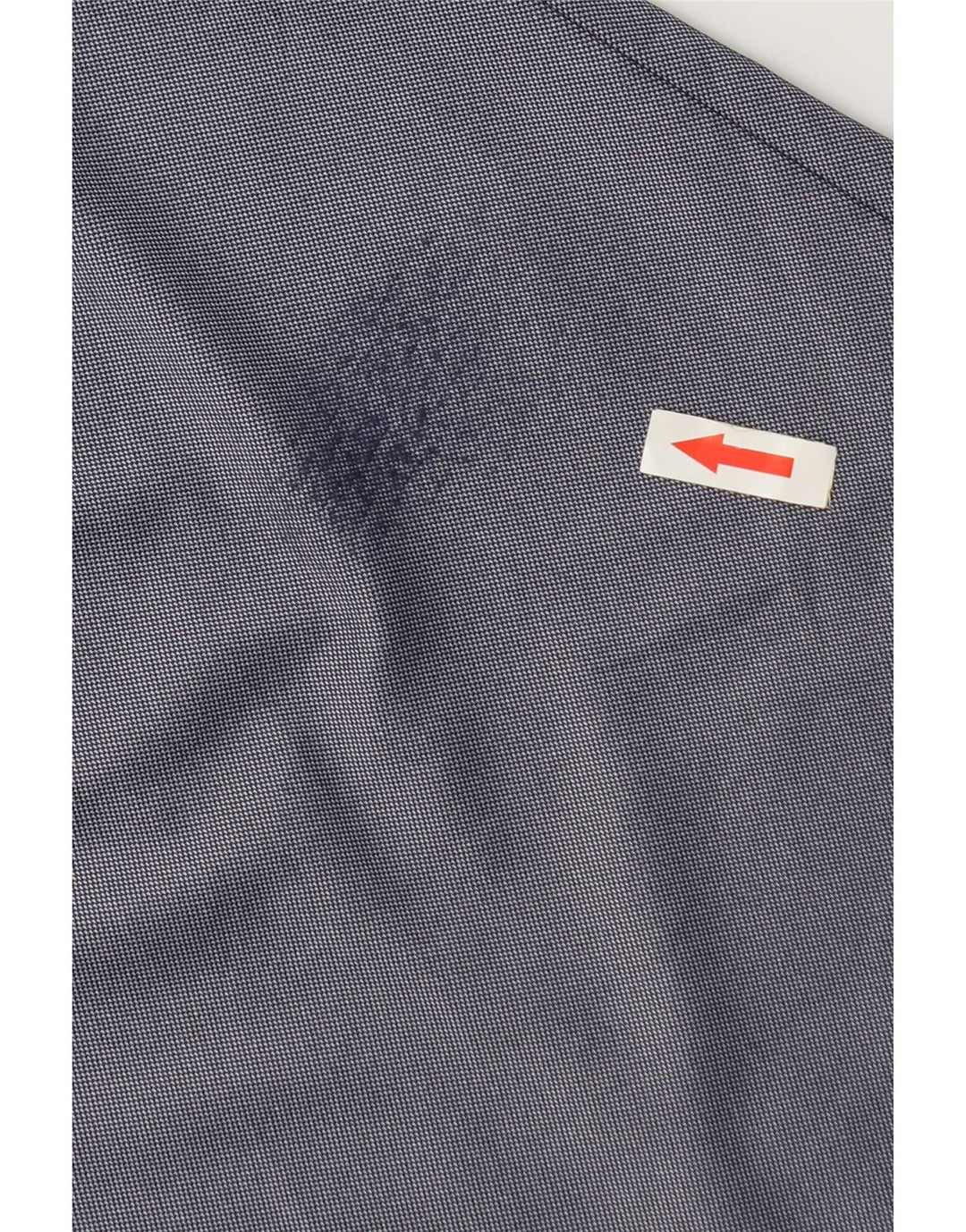 Hugo Boss Herre Performance Slim Fit skjorte størrelse 43 17 XL Marineblå polyamid