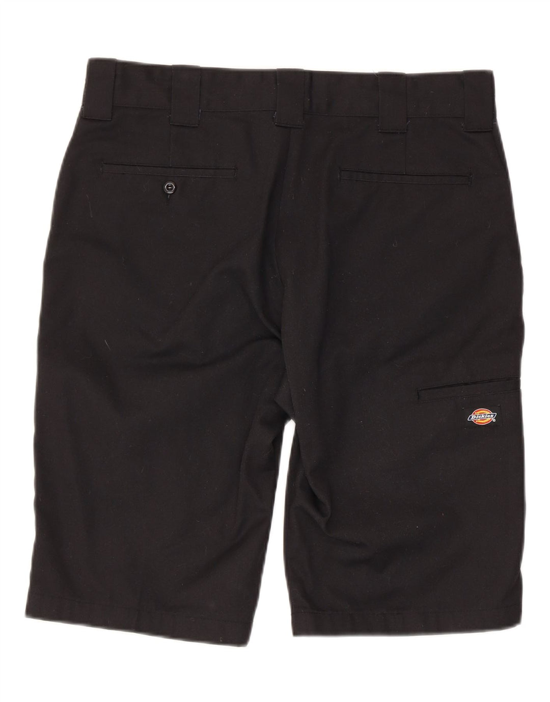 Dickies Herre Slim Fit Chino Shorts W34 Large Black Polyester