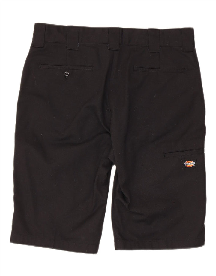 Dickies Herre Slim Fit Chino Shorts W34 Large Black Polyester