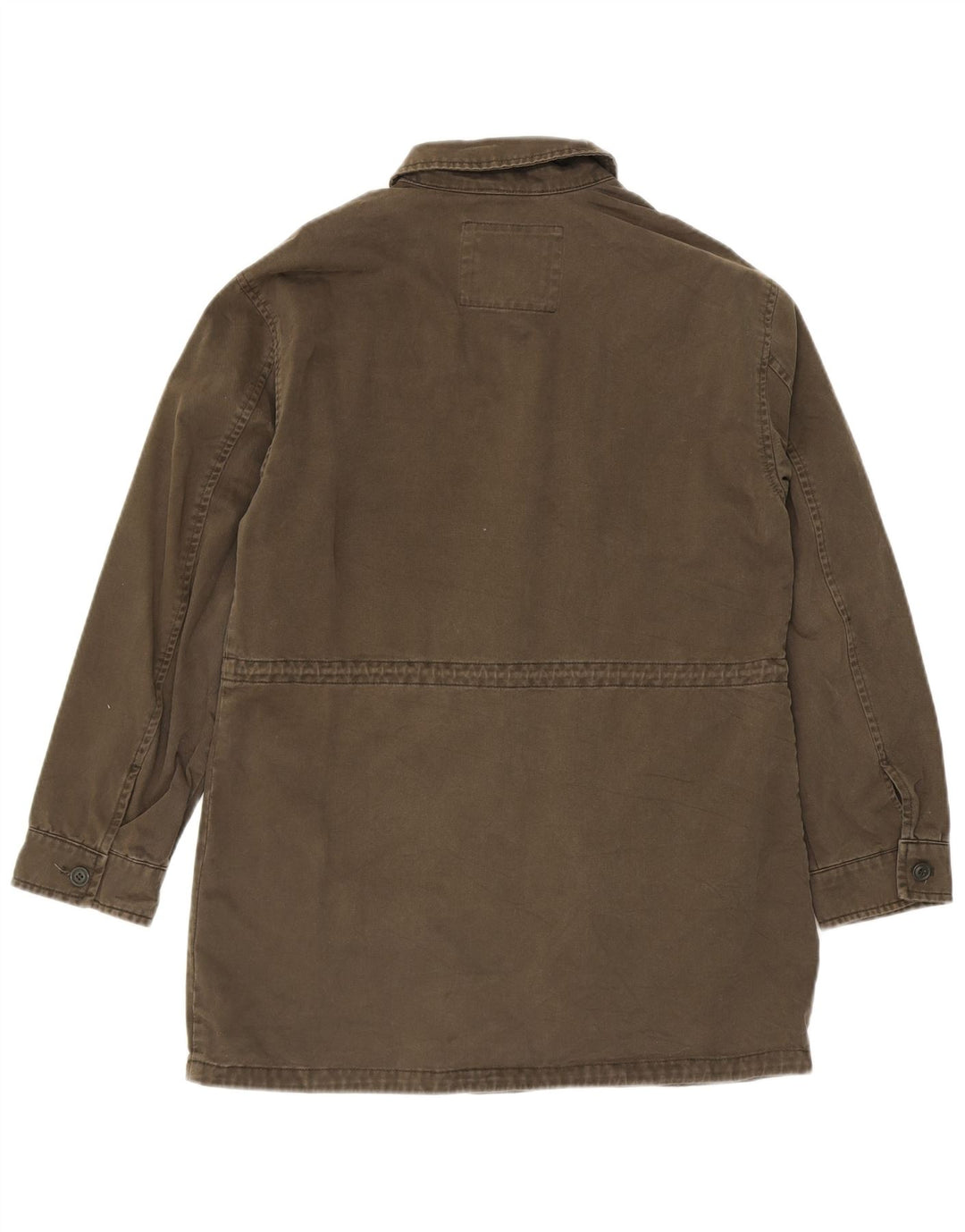LEVI'S Womens Utility Jacket UK 14 Medium Khaki Cotton