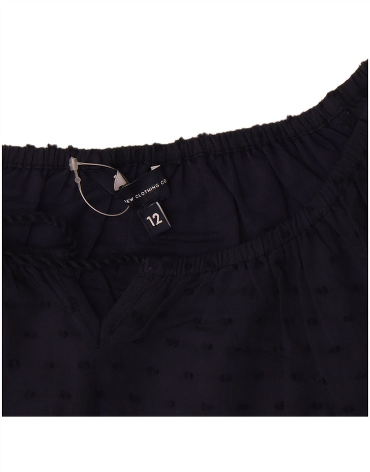 Besætningstøj Dame Shift Dress UK 12 Mellem marineblå plettet