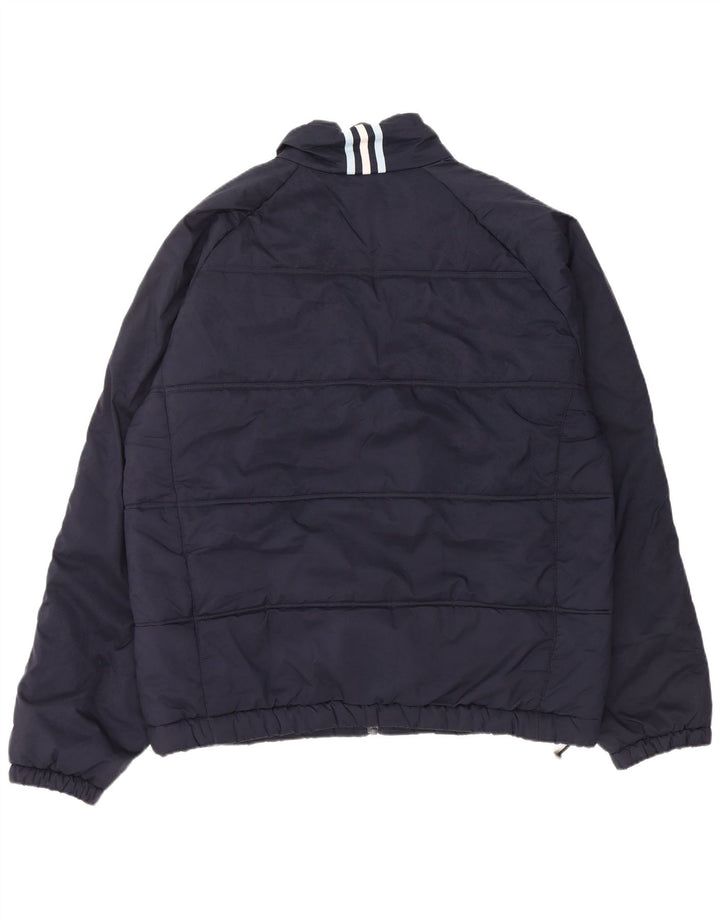 Adidas Polstret Herrejakke UK 42 XL Navy Blue Polyester