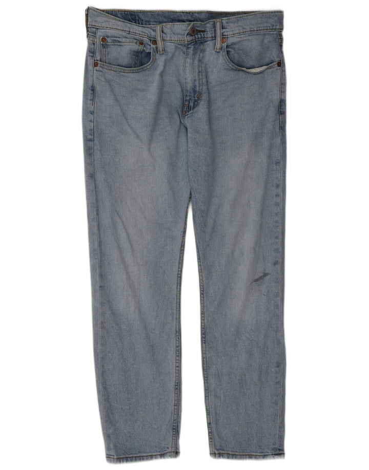 Levi's Herre 502 Slim Tapered Jeans W33 L30 Blå Bomuld
