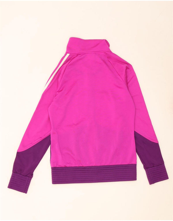 Adidas træningsjakke til piger 14-15 år Pink Colourblock Polyester