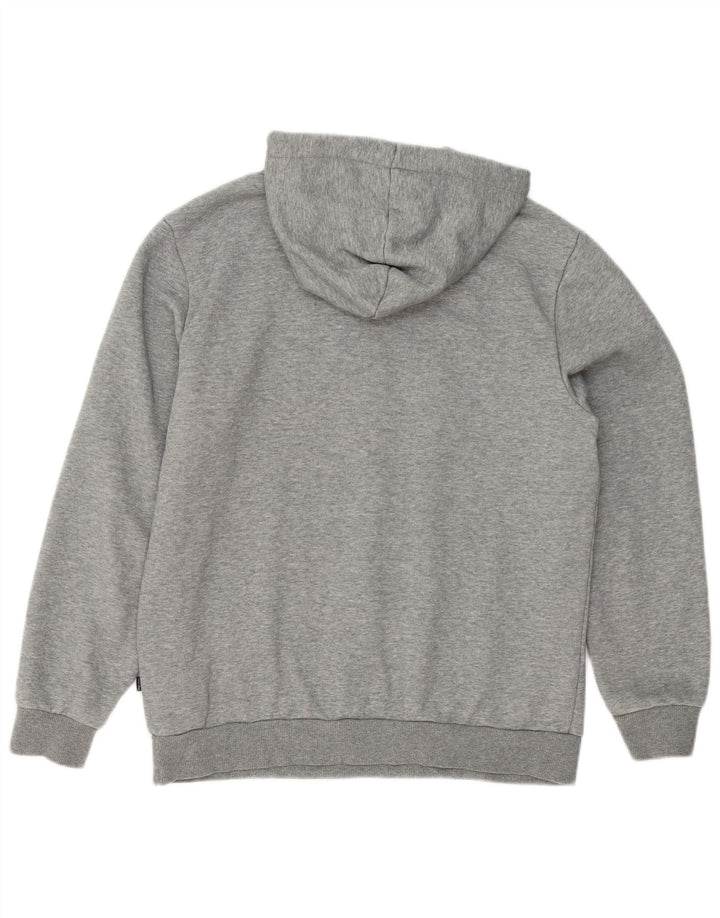 Puma Herre grafisk hættetrøje Jumper Medium Grey Flecked Bomuld