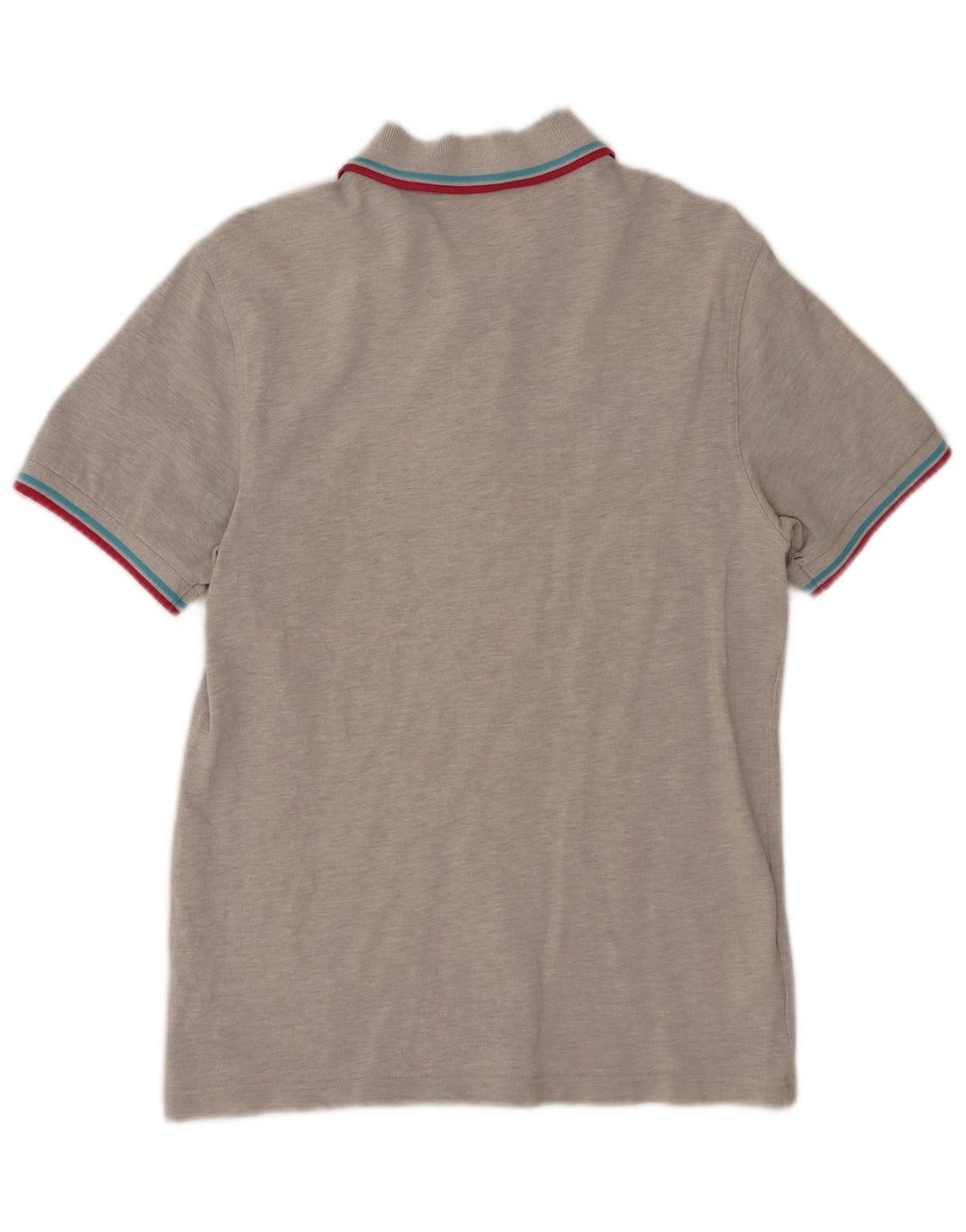 FRED PERRY Mens Polo Shirt Small Grey Cotton