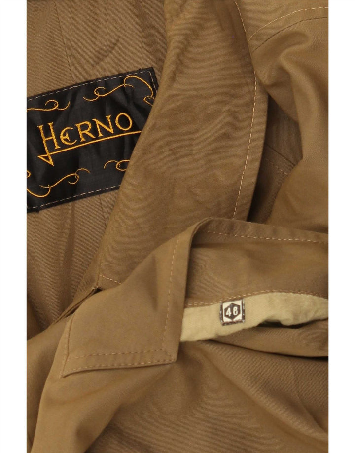 Herno Herre Overfrakke IT 48 Medium Beige