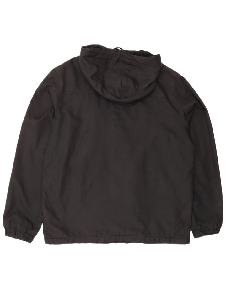 Reebok Herre Graphic Windbreaker Jacket UK 38 Medium Black Colourblock