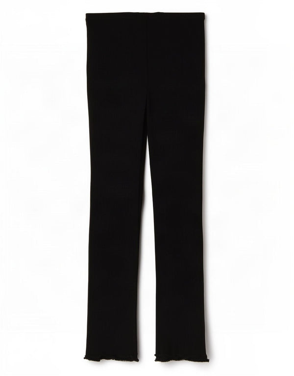 Zara Lige Casual Bukser til kvinder Medium W28 L31 Sort Viscose