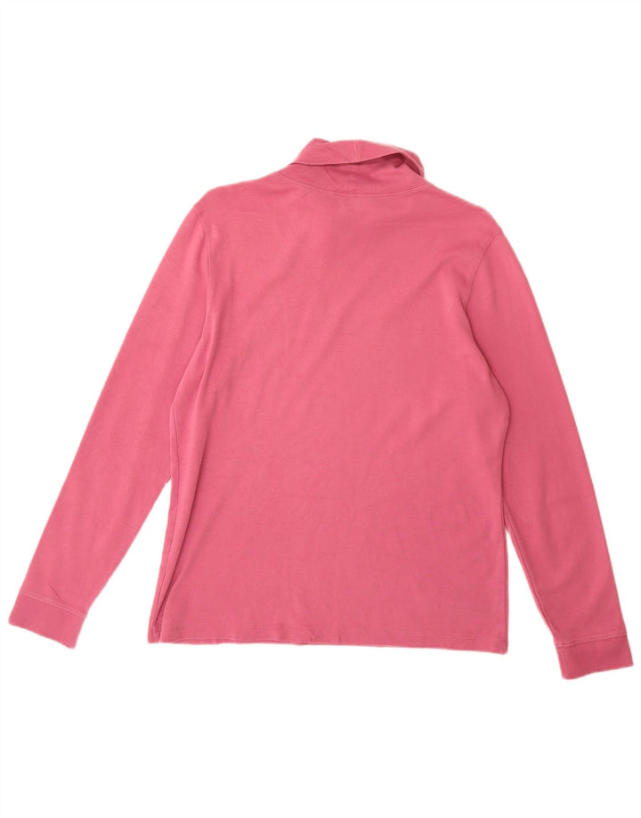 L.L.Bean Dametop Langærmet UK 14 Medium Pink