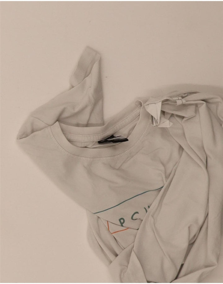 Rip Curl drenge grafisk t-shirt top 13-14 år hvid bomuld