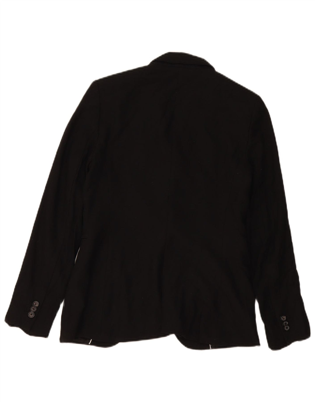 Massimo Dutti Dame 1 Knap Blazer Jakke EU 38 Lille Sort