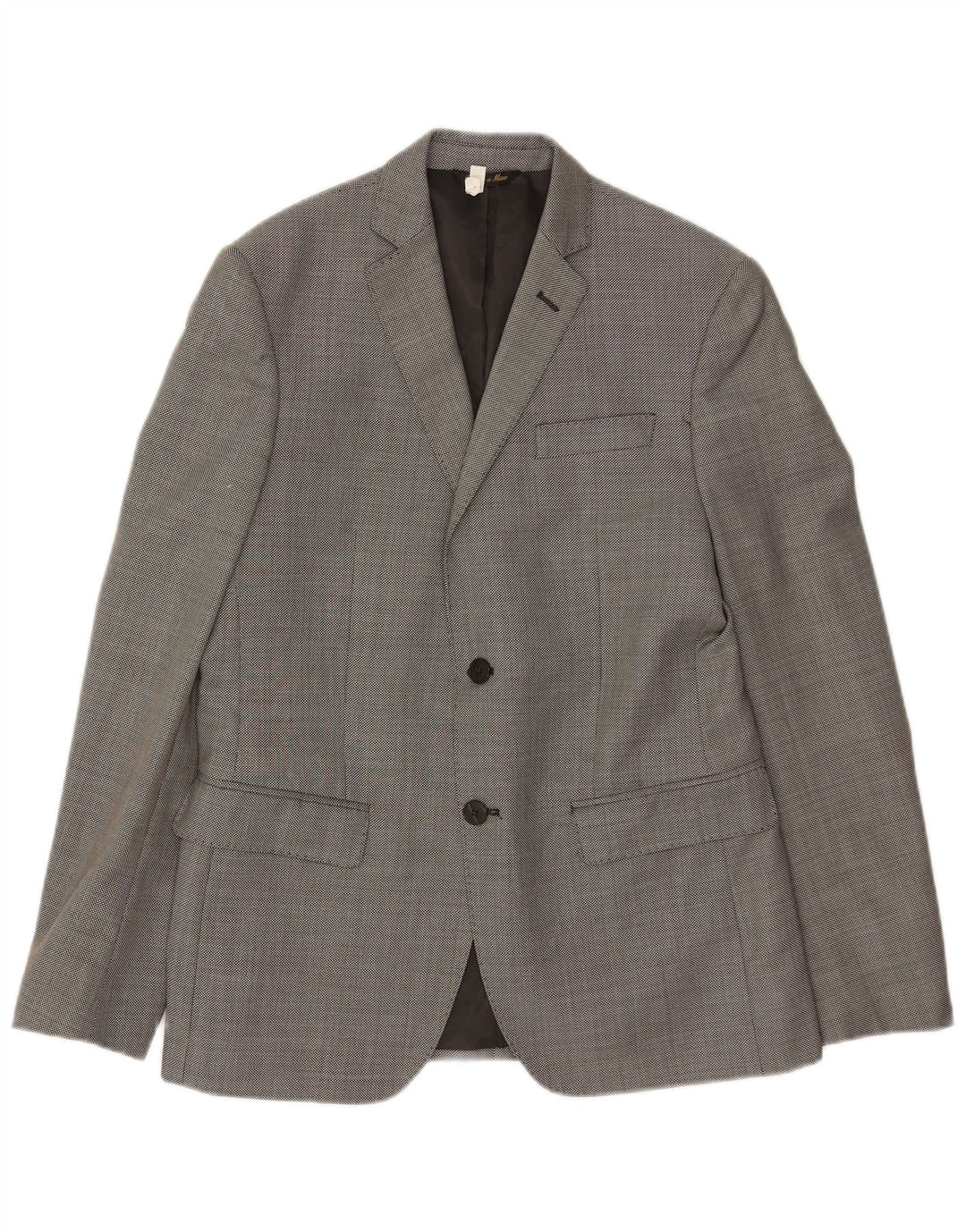 Cerruti 1881 Herre 2-knaps Slim Blazer Jacket IT 50 Large Grey Virgin Wool