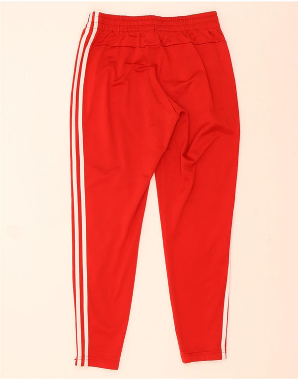 Adidas Træningsdragtsbukser til kvinder UK 8/10 Small Red Polyester