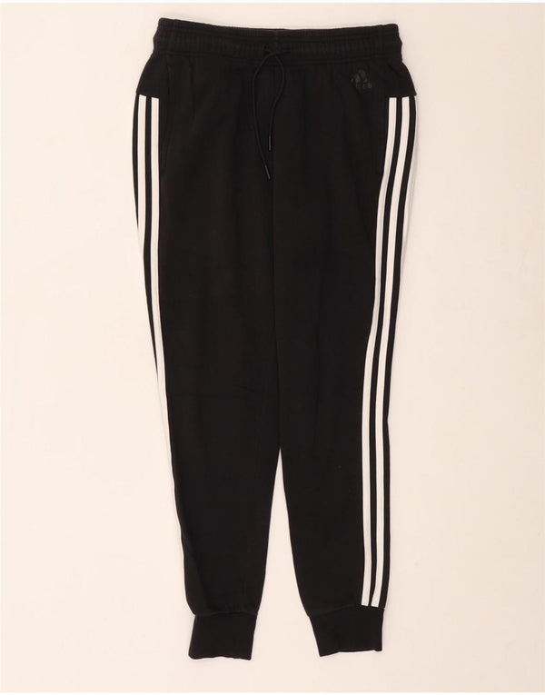 ADIDAS træningsdragt til kvinder Joggers UK 4/6 XS Sort bomuld
