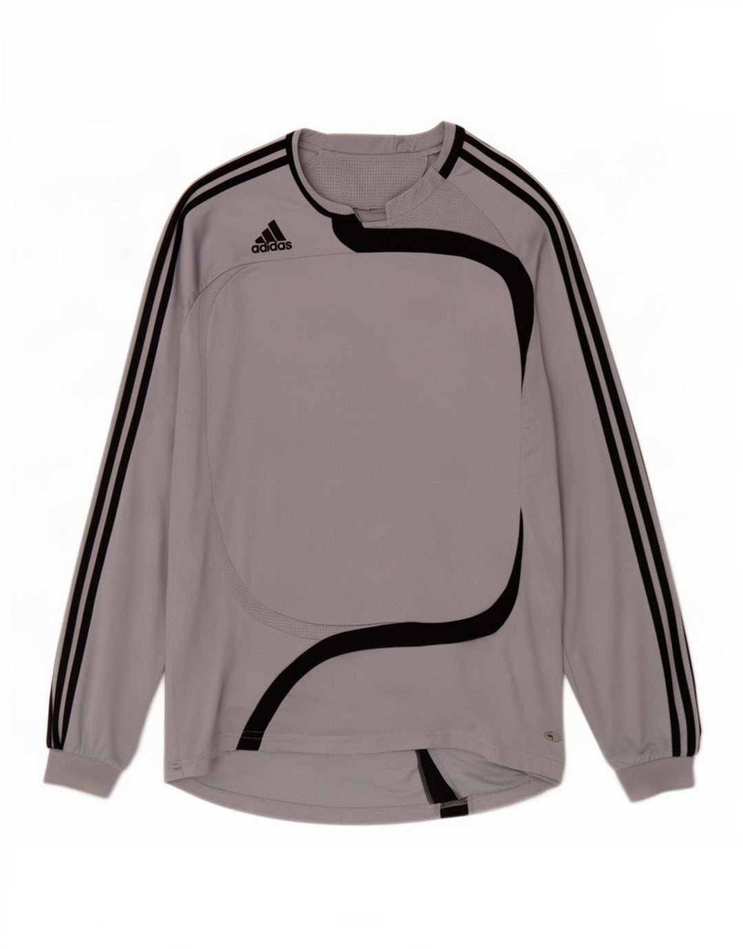 Adidas Herre Top Langærmet XL Grå Colourblock Polyester