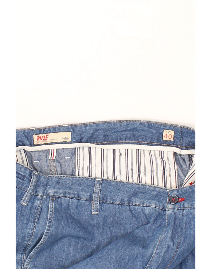 RIFLE Womens Slim Jeans W40 L33 Blue Cotton Vintage Rifle and Second-Hand Rifle from Messina Hembry 