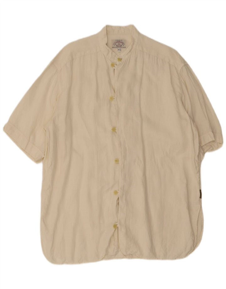 Armani Jeans Kortærmet Herreskjorte Medium Beige