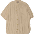 Armani Jeans Kortærmet Herreskjorte Medium Beige