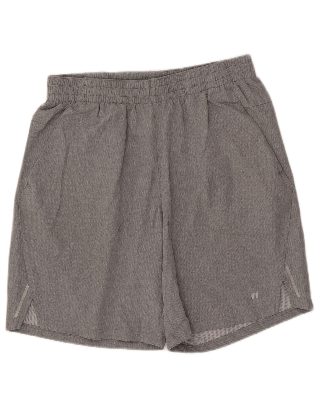 RUSSELL ATHLETIC Sportsshorts til mænd mellemgrå polyester