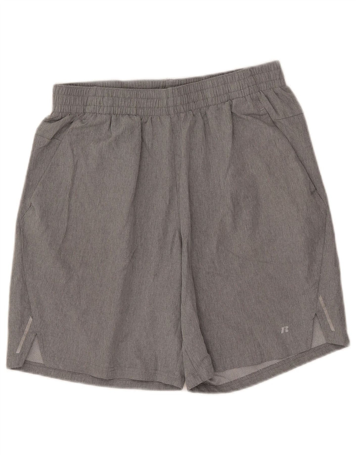 RUSSELL ATHLETIC Sportsshorts til mænd mellemgrå polyester