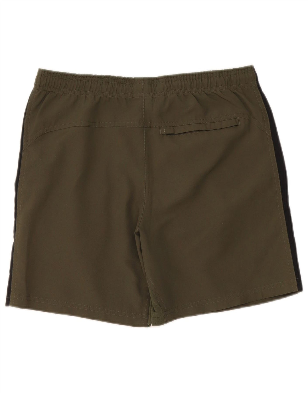 Nike Herre Dri Fit sportsshorts Small Khaki Colourblock Polyester