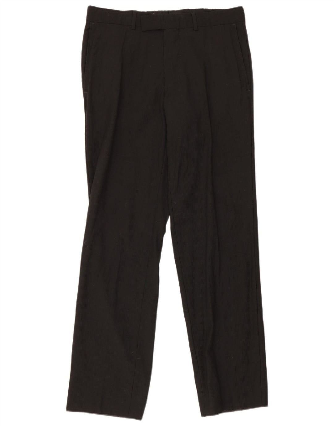 Hugo Boss Herre Lige jakkesæt bukser IT 48 Medium W32 L32 Sort