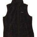 COLUMBIA Womens Fleece Gilet UK 18 XL Black Polyester Vintage Columbia and Second-Hand Columbia from Messina Hembry 