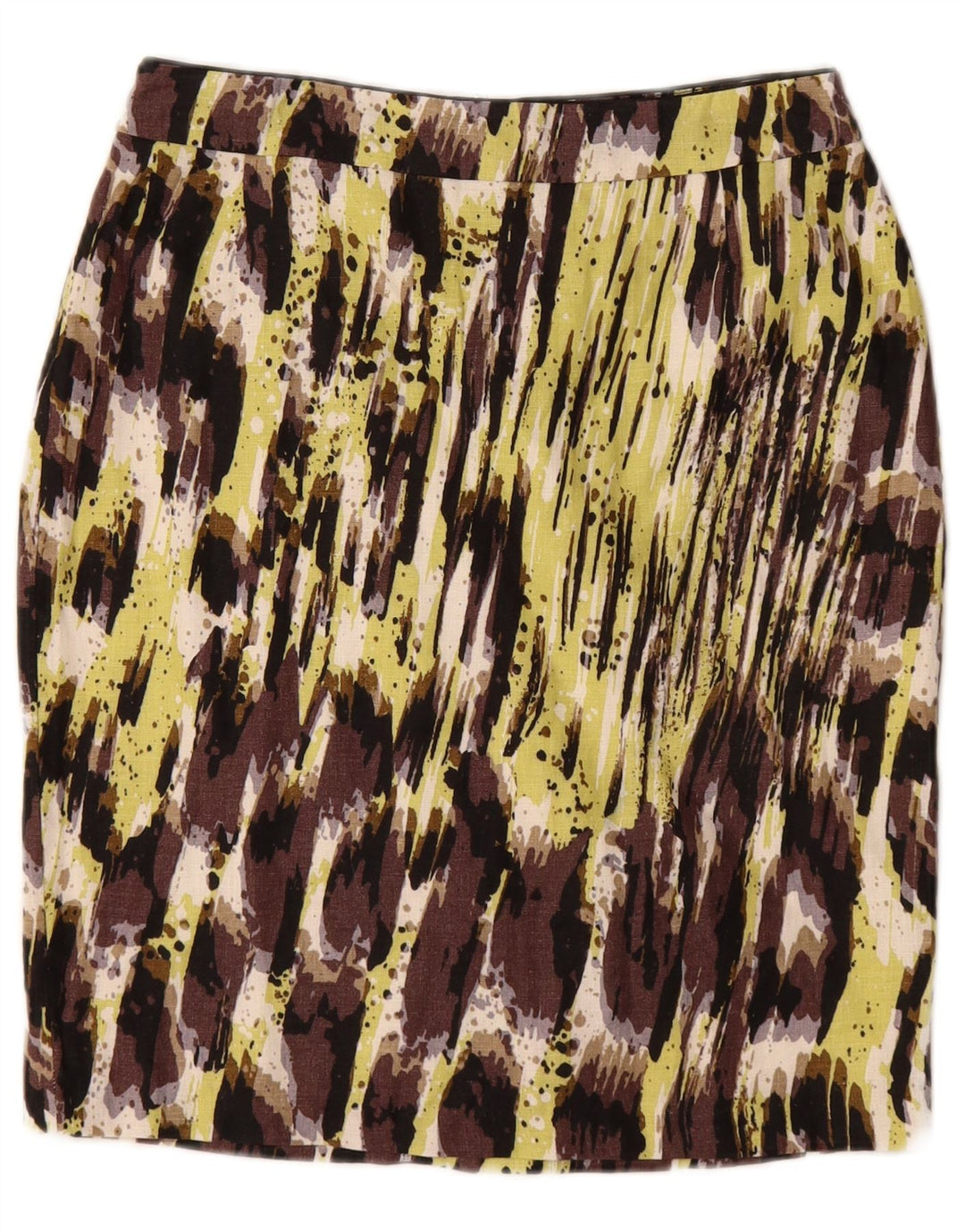 Marks & Spencer Womens Pencil Skirt UK 8 Small W27 Multicolored