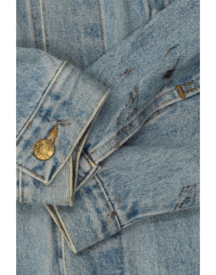 CARRERA Mens Denim Jacket UK 38 Medium Blue Vintage Carrera and Second-Hand Carrera from Messina Hembry 